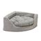Show in main carousel: Snoozer Pet Products Premium Corner Bolster Dog Bed with Removable Cover, Palmer Dove Gray, Small slide 2 of 4