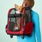 Show in main carousel: Snoozer Pet Products Roll Around 4-in-1 Travel Dog & Cat Carrier Backpack, Red, Medium slide 5 of 10