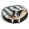 Show in main carousel: Snoozer Pet Products Round Indoor Outdoor Cozy Cave Dog Bed, Grey & Black & Cream, Large slide 1 of 3