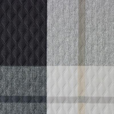 Show full view: Snoozer Pet Products Round Indoor & Outdoor Dog & Cat Bed with Removable Cover, Gray Black Cream, Large slide 2 of 5