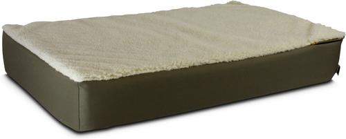 Show full view: Snoozer Pet Products Super Orthopedic Pillow Dog Bed with Removable Cover, Hazelnut, Medium slide 3 of 4