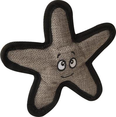 Show full view: Snugarooz Baby Sophie the Starfish Squeaky Crinkle Plush Dog Toy, Brown, 5-in slide 2 of 6