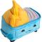 Show in main carousel: Snugarooz Dumpster Fire Squeaky Crinkle Plush Dog Toy, Blue, 6.5-in slide 2 of 8