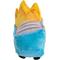 Show in main carousel: Snugarooz Dumpster Fire Squeaky Crinkle Plush Dog Toy, Blue, 6.5-in slide 3 of 8
