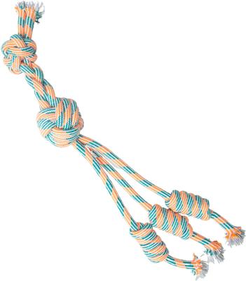 Show full view: Snugarooz Feel'N Knotty Dog Rope Tug Toy, Color Varies, 23-in slide 3 of 7