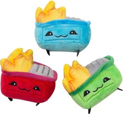 Snugarooz Lil Baby Dumps Squeaky Crinkle Plush Dog Toys, 3 count