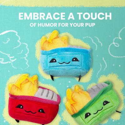 Show full view: Snugarooz Lil Baby Dumps Squeaky Crinkle Plush Dog Toys, 3 count slide 8 of 9