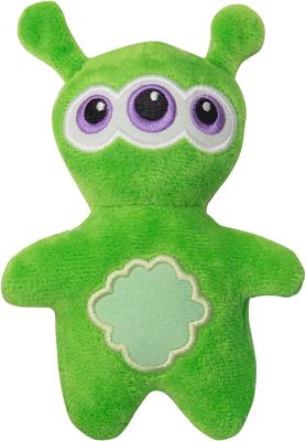 Show full view: Snugarooz ooOOOooOO Aliens Squeaky Crinkle Plush Dog Toys, 3 count slide 4 of 10