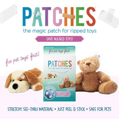 Show full view: Snugarooz Patches Non-Toxic Water Resistant Toy Repair Kit, Blue slide 4 of 9