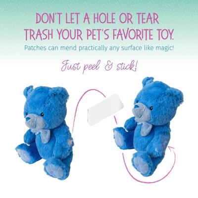 Show full view: Snugarooz Patches Non-Toxic Water Resistant Toy Repair Kit, Blue slide 5 of 9