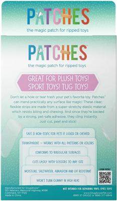 Show full view: Snugarooz Patches Non-Toxic Water Resistant Toy Repair Kit, Blue slide 2 of 9