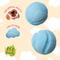 Show in main carousel: Snugarooz Sky Bounce Eco-Friendly TPR Ball Dog Toy, Blue slide 6 of 6