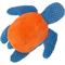 Show in main carousel: Snugarooz Titan the Turtle Squeaky Crinkle Plush Dog Toy, Blue, 10-in slide 3 of 6