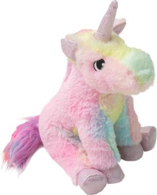 Show full view: Snugarooz Tye the Unicorn Squeaky Crinkle Plush Dog Toy, 9-in slide 1 of 4