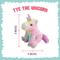 Show in main carousel: Snugarooz Tye the Unicorn Squeaky Crinkle Plush Dog Toy, 9-in slide 3 of 4