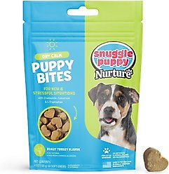 Snuggle Puppy Bites Day Calm Supplement Turkey Flavored Soft Chews, 60 count slide 1 of 7