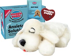 Snuggle Puppy Original Snuggle Puppy Medium Breeds Behavioral Aid Anxiety Relief with Heartbeat, Golden slide 1 of 8