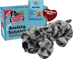 Snuggle Puppy Original Snuggle Puppy Medium Breeds Behavioral Aid Anxiety Relief with Heartbeat, Merle