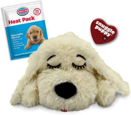 Show full view: Snuggle Puppy Original Snuggle Puppy Plush Dog Behavioral Aid Anxiety Relief, Golden slide 1 of 11