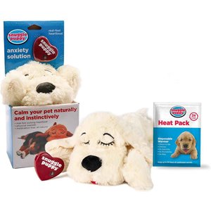 Snuggle Puppy Original Snuggle Puppy Plush Dog Behavioral Aid Anxiety Relief, Golden