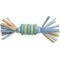 Show in main carousel: Snuggle Puppy Rings with Rope Puppy Chew Toy, Small, Blue slide 1 of 7
