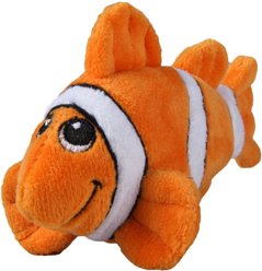 Snuggle Puppy Tender-Tuffs Clownfish Tough Dog Toy, Small, Orange