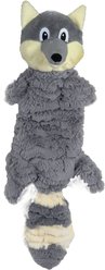 Snuggle Puppy Tender-Tuffs Fox Tough Squeaky Dog Bottle Fill Toy