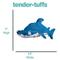 Show in main carousel: Snuggle Puppy Tender-Tuffs Hammerhead Shark Tough Squeaky Dog Toy, Large, Blue slide 4 of 9