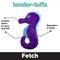 Show in main carousel: Snuggle Puppy Tender Tuffs Seahorse Tough Squeaky Plush Dog Toy, Purple, Medium slide 3 of 6