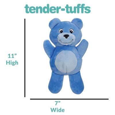 Show full view: Snuggle Puppy Tender-Tuffs Soft Bear Dog Comfort Toy, Blue slide 4 of 8