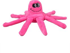 Snuggle Puppy Tender-Tuffs Tiny Octopus Dog Toy, Small, Pink
