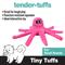 Show in main carousel: Snuggle Puppy Tender-Tuffs Tiny Octopus Dog Toy, Small, Pink slide 2 of 9