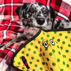 Snuggle Puppy Tender Tuffs Tug Stingray Tough Squeaky Plush Dog Toy, Yellow, Medium slide 2 of 5