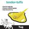 Show in main carousel: Snuggle Puppy Tender Tuffs Tug Stingray Tough Squeaky Plush Dog Toy, Yellow, Medium slide 3 of 8