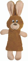 Snuggle Puppy Tender-Tuffs Whisper Rabbit Tough Dog Bottle Fill Toy