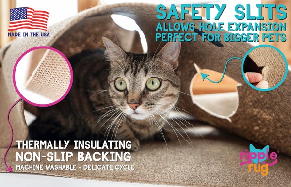 SnugglyCat Ripple Rug Cat Activity Play Mat