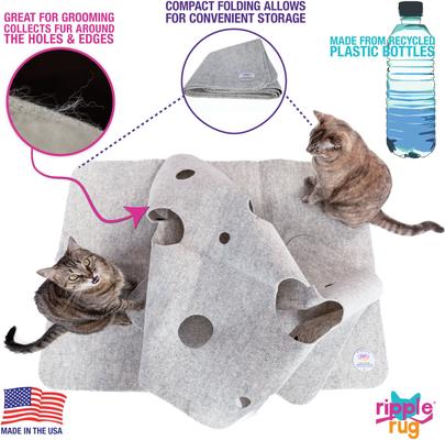 SnugglyCat Ripple Rug Cat Activity Play Mat