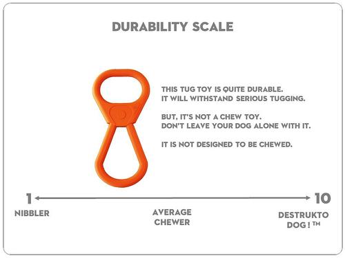 Show full view: SodaPup Can Opener Tug Dog Chew Toy slide 4 of 8