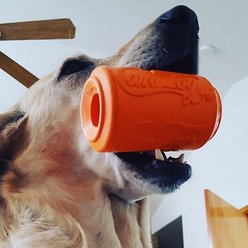 SodaPup Can Treat Dispenser Dog Toy, Orange, X-Large slide 2 of 9