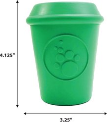 SodaPup Coffee Cup Treat Dispensing Tough Dog Chew Toy, Green, Large slide 2 of 9