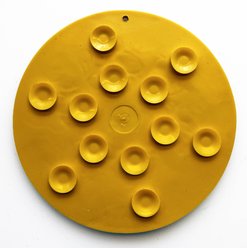 SodaPup Duckies Dog Lick Mat, Yellow, Large slide 2 of 5