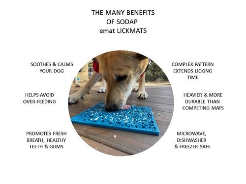 Show full view: SodaPup Emat Jigsaw Dog Lick Mat, Green slide 4 of 9