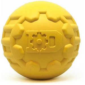 SodaPup Gear Ball Durable Rubber Chew & Retrieving Dog Toy