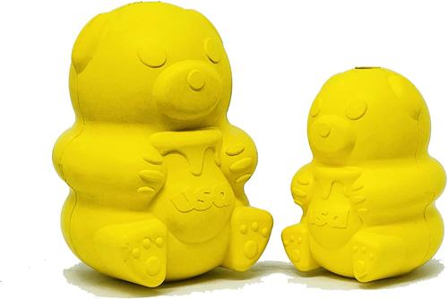 Show full view: SodaPup Honey Bear Rubber Treat Dispenser Dog Toy, Large slide 4 of 9