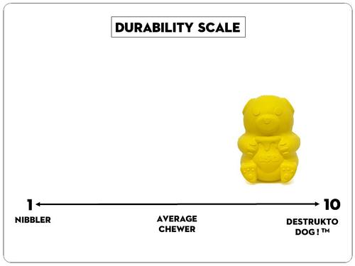 Show full view: SodaPup Honey Bear Rubber Treat Dispenser Dog Toy, Large slide 6 of 9