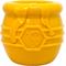 Show in main carousel: SodaPup Honey Pot Tough Dog Treat Dispenser Toy, Yellow, Medium/Large slide 1 of 8