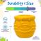 Show in main carousel: SodaPup Honey Pot Tough Dog Treat Dispenser Toy, Yellow, Medium/Large slide 5 of 8