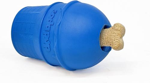 Show full view: SodaPup Ice Cream Cone Treat Dispenser Dog Toy, Blue, Medium slide 7 of 10