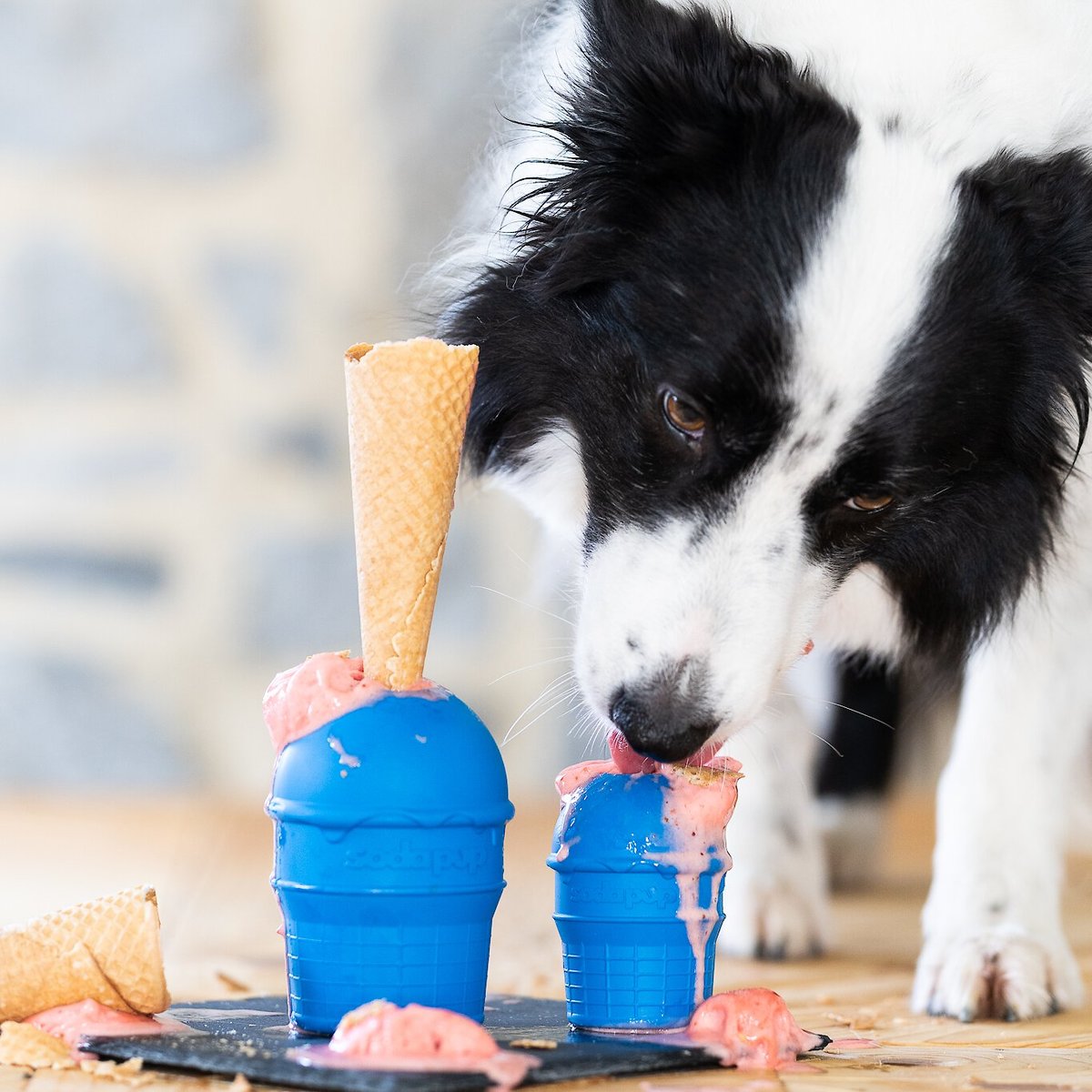 SodaPup Ice Cream Cone Treat Dispenser Dog Toy