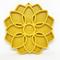 Show in main carousel: SodaPup Mandala Shallow Slow Dog Feeder, Large, Yellow slide 1 of 7